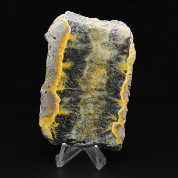 Kleines, geschnittenes Exemplar einer Jaspis-Hummel