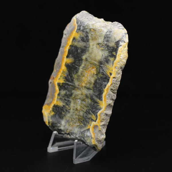 Kleines, geschnittenes Exemplar einer Jaspis-Hummel