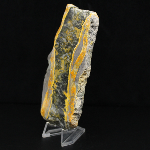 Bumblebee Jasper-Scheibe - Sedimentrelief