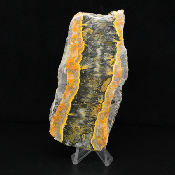 Bumblebee Jasper-Scheibe - Sedimentrelief