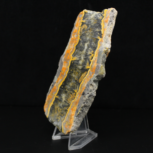 Bumblebee Jasper-Scheibe - Sedimentrelief