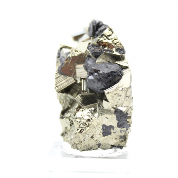 Einzigartiges Mineral Sphalerit und Pyrit