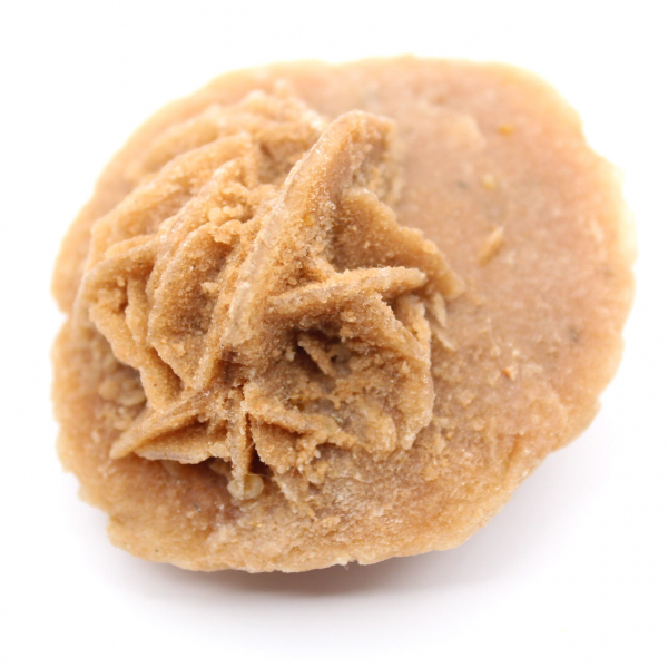 Marokkanische Wüstenrose: authentische Kristallstruktur