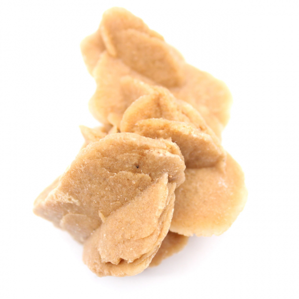 Probe aus kristallisiertem Gips: Wüstenrose von Marokko