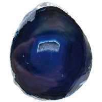mineralischer blauer Achat