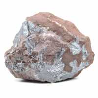 Natürlicher pyrolusit-stein
