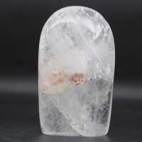 Polierter polierter bergkristallstein