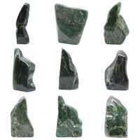 Dekorative nephrit-jade