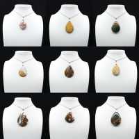 Imperial Jasper Tropfen Anhänger