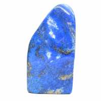 Lapislazuli, poliertes Exemplar aus Afghanistan, ästhetisch Lapislazuli, poliertes Exemplar aus Afghanistan, ästhetisch
