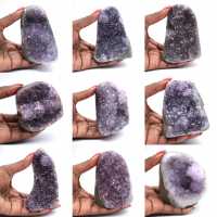 Amethyst-Geode aus Brasilien: Echtes Sammlerstück