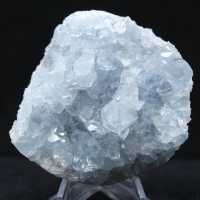 Cölestin aus Madagaskar: Druse und Kristallgruppe