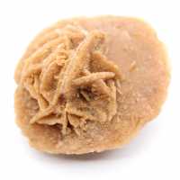 Marokkanische Wüstenrose: authentische Kristallstruktur