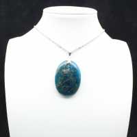 Großer Anhänger aus Madagaskar-Apatit – Exemplar 19 g