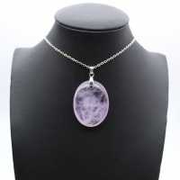 Amethyst-Anhänger – Seltenes Mineralienexemplar