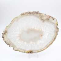 Scheibe aus gebändertem Chalcedon
