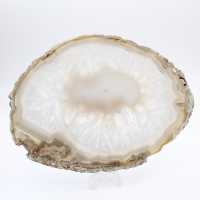 Massives Exemplar aus poliertem Achat