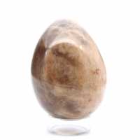 Schwarzer Mondstein - Ei 300g Madagaskar