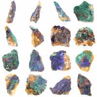 Rohmineral Azurit Malachit Rohmineral Azurit Malachit