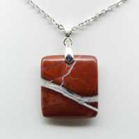 Polierter roter Jaspis aus Madagaskar