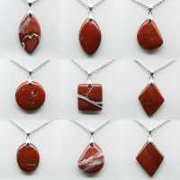 Authentischer roter Jaspis aus Madagaskar