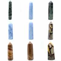 blaues Calcit-Prisma blaues Calcit-Prisma