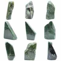 Dekorative nephrit-jade