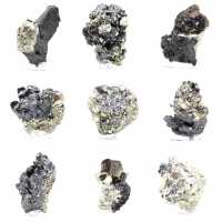 Sammlerstück Sphalerit und Pyrit