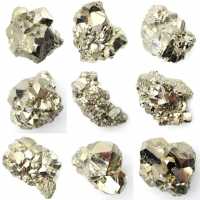 Natürlicher Pyrit Peru