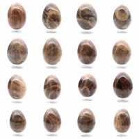 Schwarzer Mondstein – Microcline-Ei 455 g