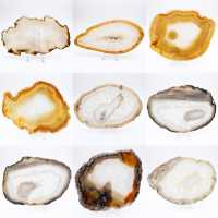 Natürliche brasilianische Achatscheibe Natürliche brasilianische Achatscheibe