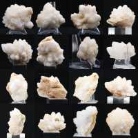 Marokkanischer Blumenquarz mit gut definierten Kristallen