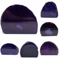 mineralischer violetter Achat