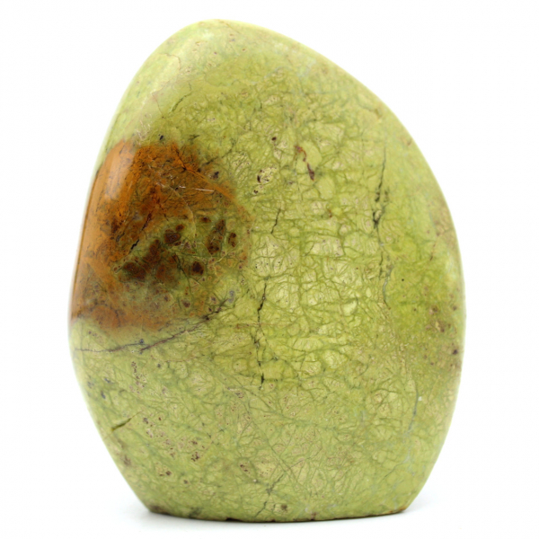 Polierter natürlicher grüner Opal