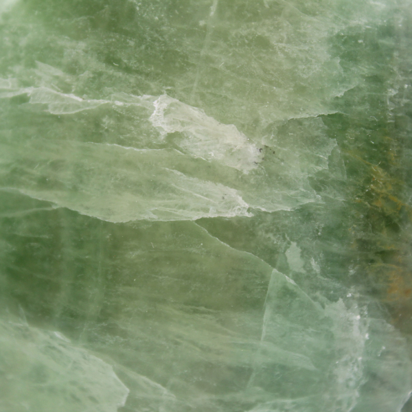 Grüne Fluorit polierte Form