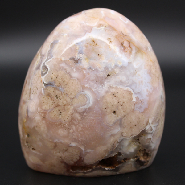 Natural flower agate stone