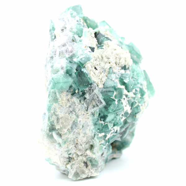 Grüner Fluorit-Kristallstein aus Madagaskar