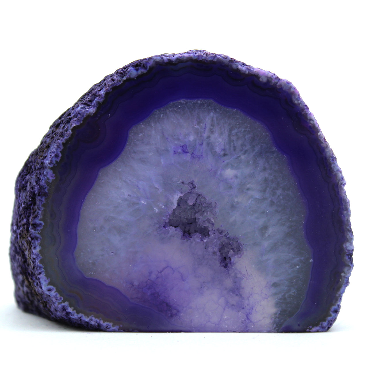 mineralischer violetter Achat