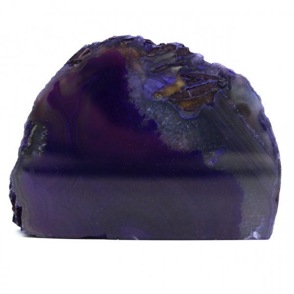 Violetter Achatstein aus Brasilien