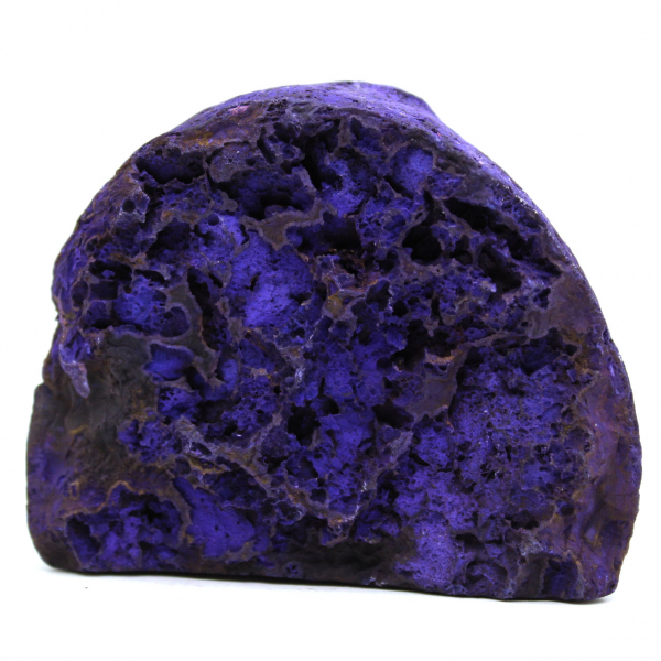 Mineralische violette Achatdekoration
