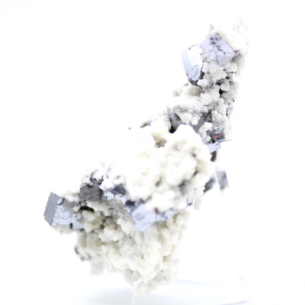 Kristallisation von Sphalerit, Bleiglanz und Calcit