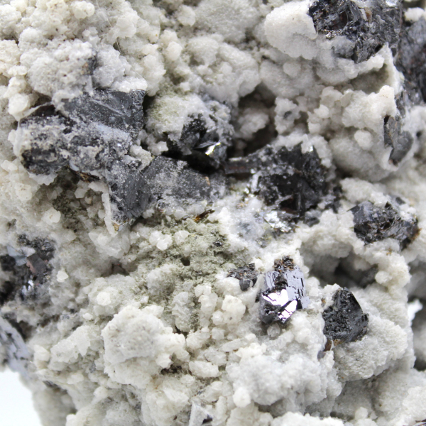 Sphalerit, Bleiglanz und Calcit in Kristallen
