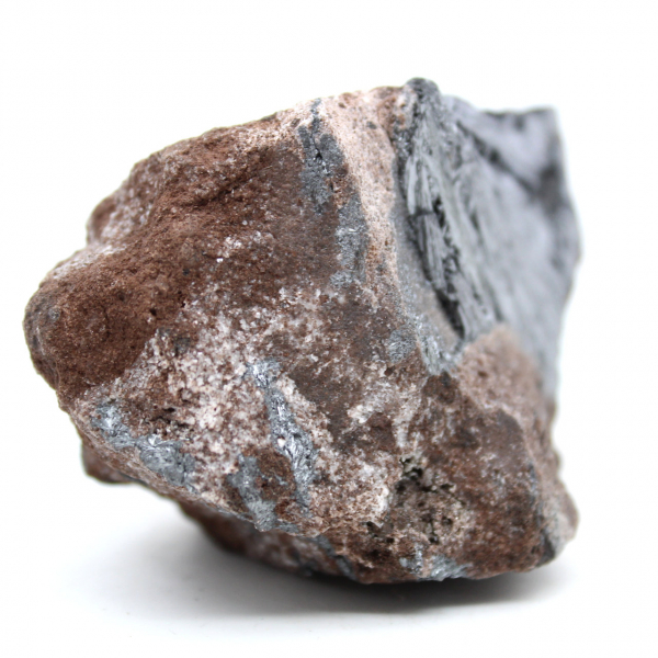 Natürlicher pyrolusit-stein