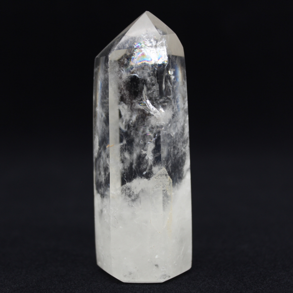 Poliertes bergkristallprisma