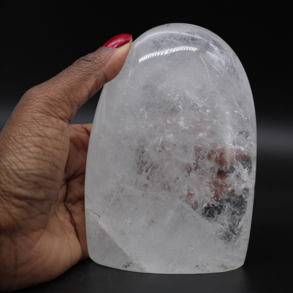 Natural ornamental rock crystal