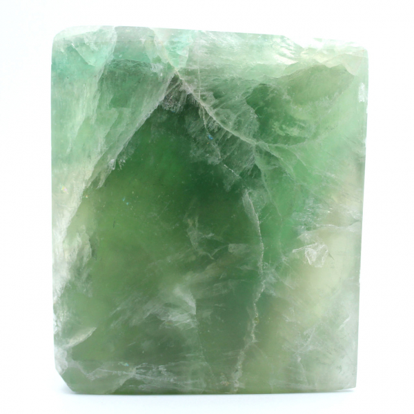 Grüner Fluorit-Oktaeder