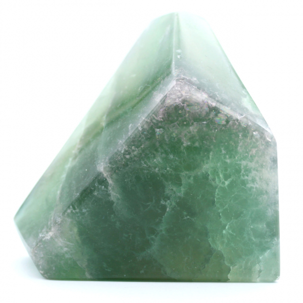 Grüner Fluorit-Oktaederblock