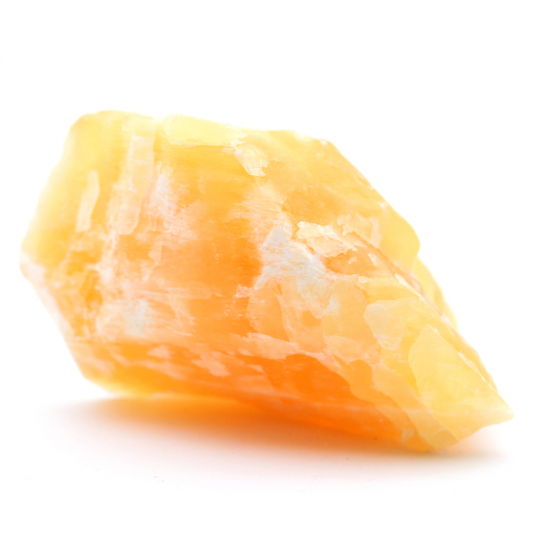 Orangefarbenes calcitgestein