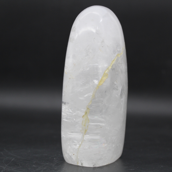 Dekostein aus poliertem bergkristall