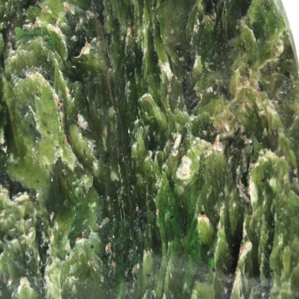 Jade-nephrit-geschliffener stein